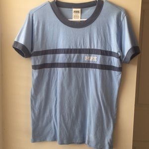 VS PINK blue tee